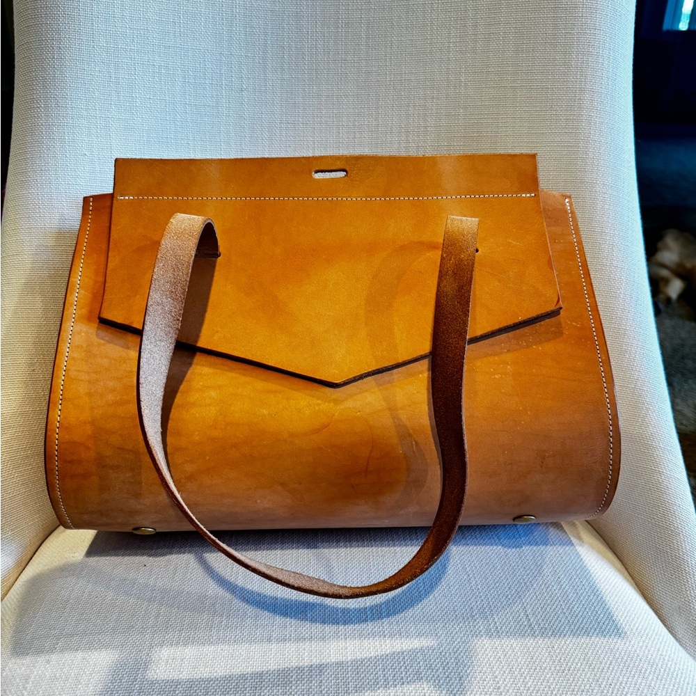 Howl & Hide Natural leather Tote Bag